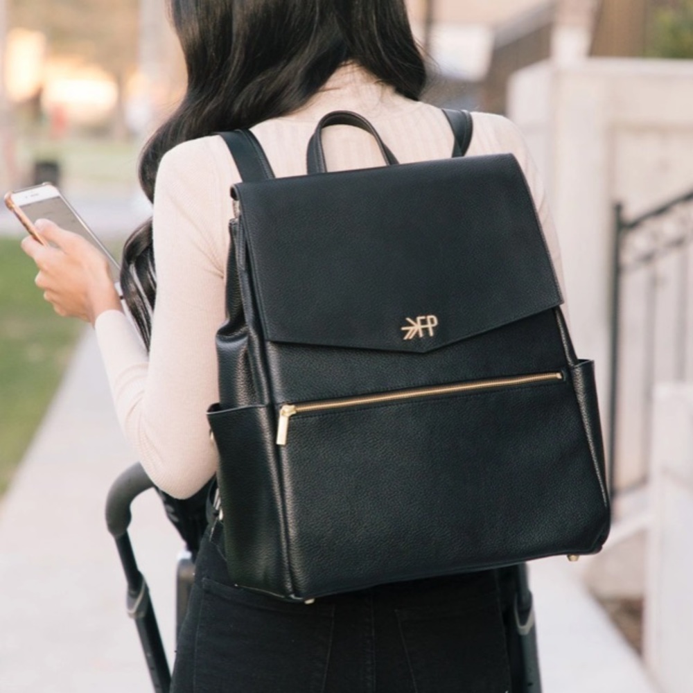 Freshly Picked Ebony Classic Diaper Bag